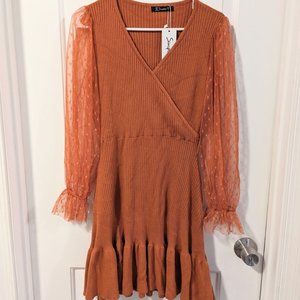 Women's Size Small Long Sleeve Sweater Dress
